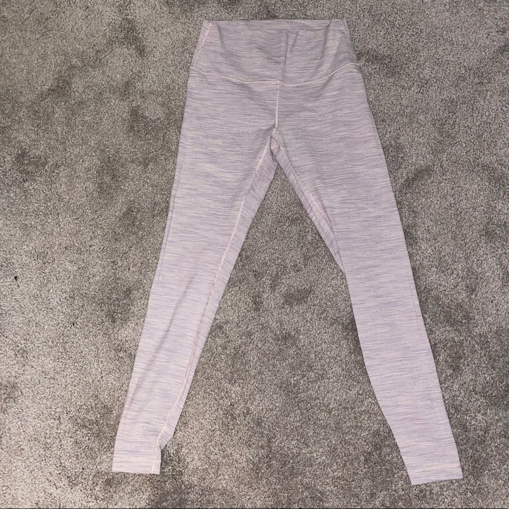 lululemon wunder under HR tight 28” luxtreme vintage mauve size 10